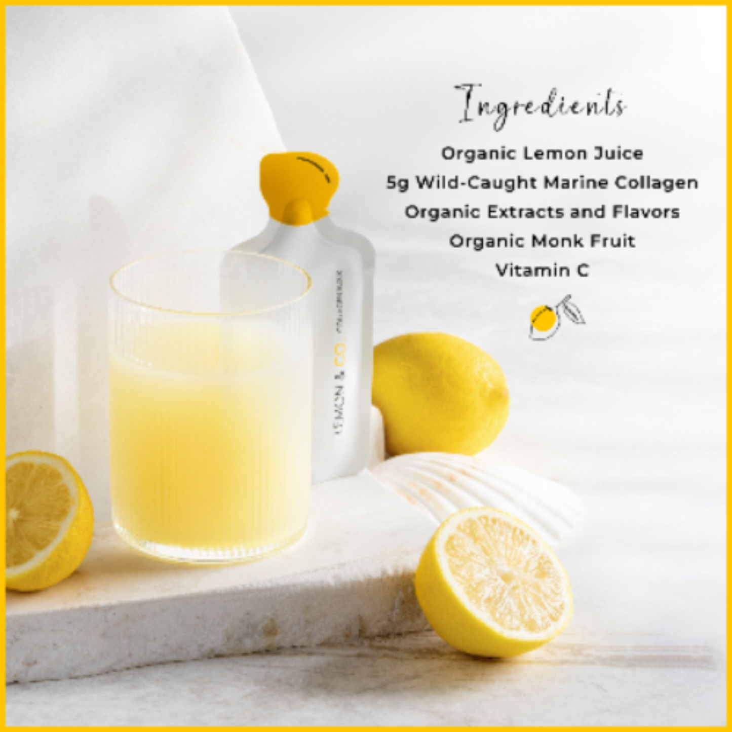 
                  
                    Lemon Infused Collagen Elixir
                  
                